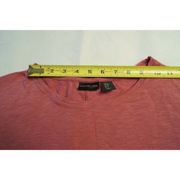 Rachel Zoe Salmon Tee shirt Size M no defects - Picture 7 of 10